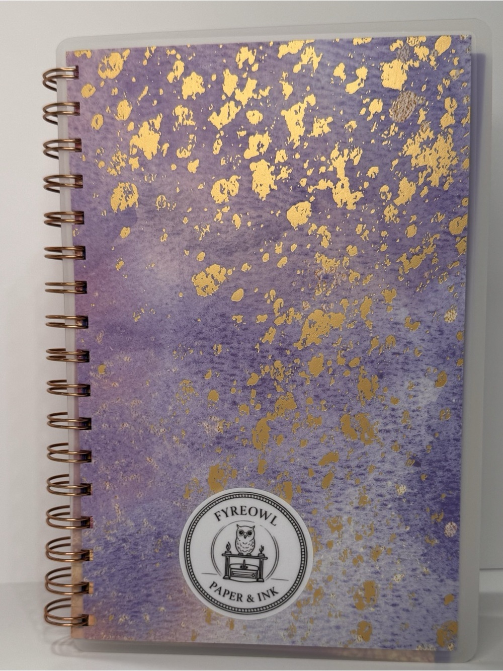 Creative Journal, Everything Purple is Gold by Fyreowl Paper & Ink
